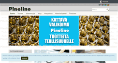 Desktop Screenshot of pineline.fi