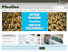 Tablet Screenshot of pineline.fi